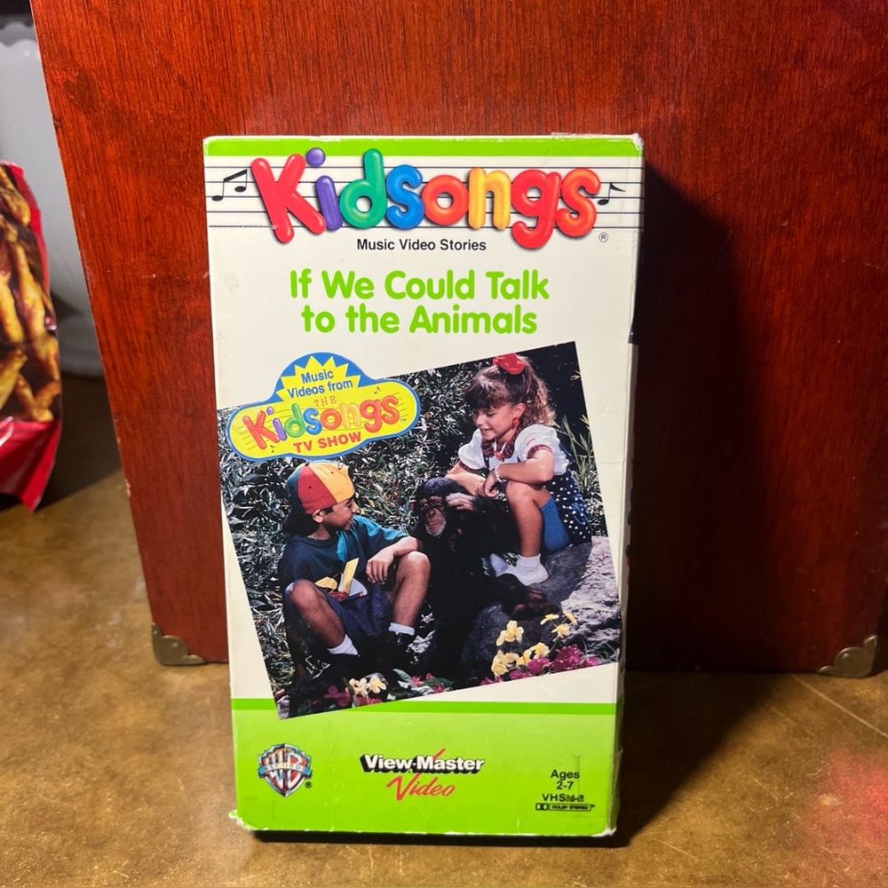 VTG Kidsongs VHS If We Could Talk To Animals V2